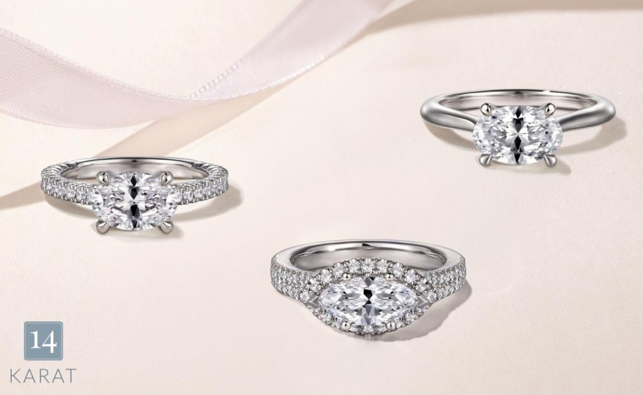 Reasons to love an east-west engagement ring