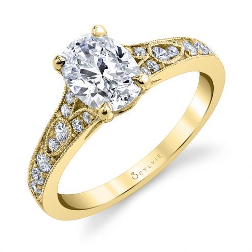 CHEREEN - VINTAGE INSPIRED ENGAGEMENT RING