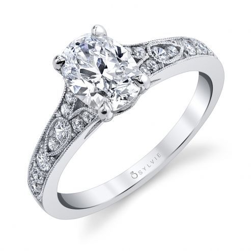 CHEREEN - VINTAGE INSPIRED ENGAGEMENT RING
