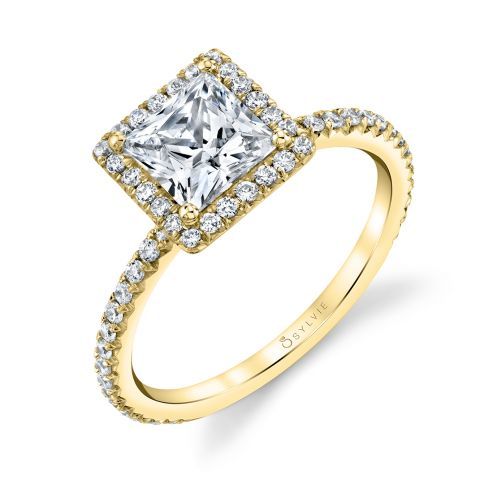VIVIAN - CLASSIC HALO ENGAGEMENT RING