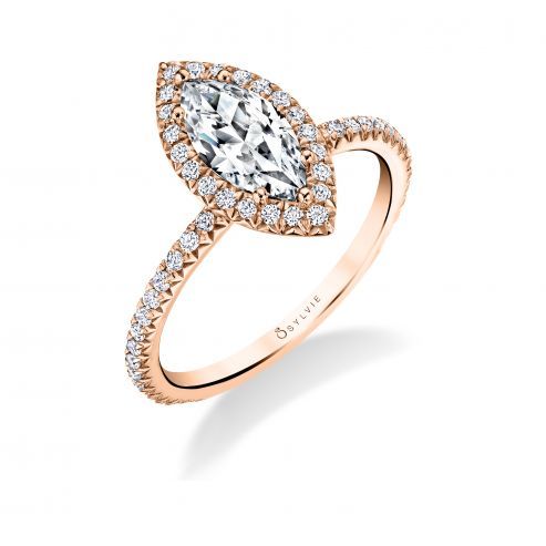 VIVIAN - CLASSIC HALO ENGAGEMENT RING