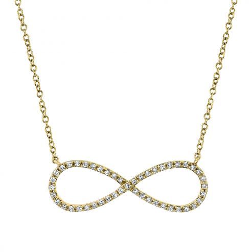 Diamond Infinity Necklace