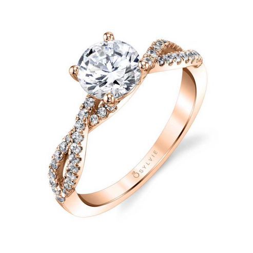 CELESTE - SPIRAL ENGAGEMENT RING