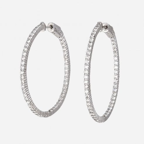 Diamond Hoops
